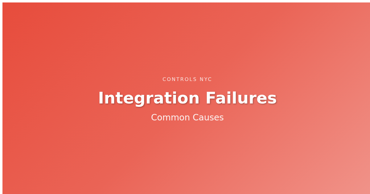Common BMS Integration Failures and How to Avoid Them