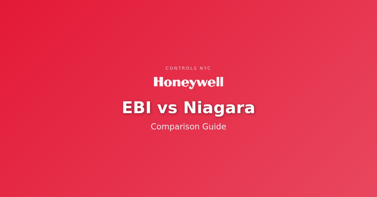 Honeywell EBI vs. Niagara: What Building Owners Need to Know