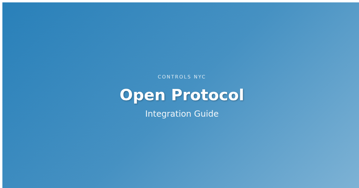 Open Protocol Integration: Connecting Multi-Vendor BMS Systems